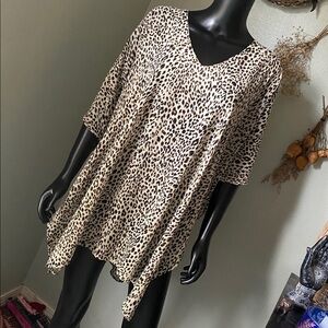 Umgee Animal Print Tunic